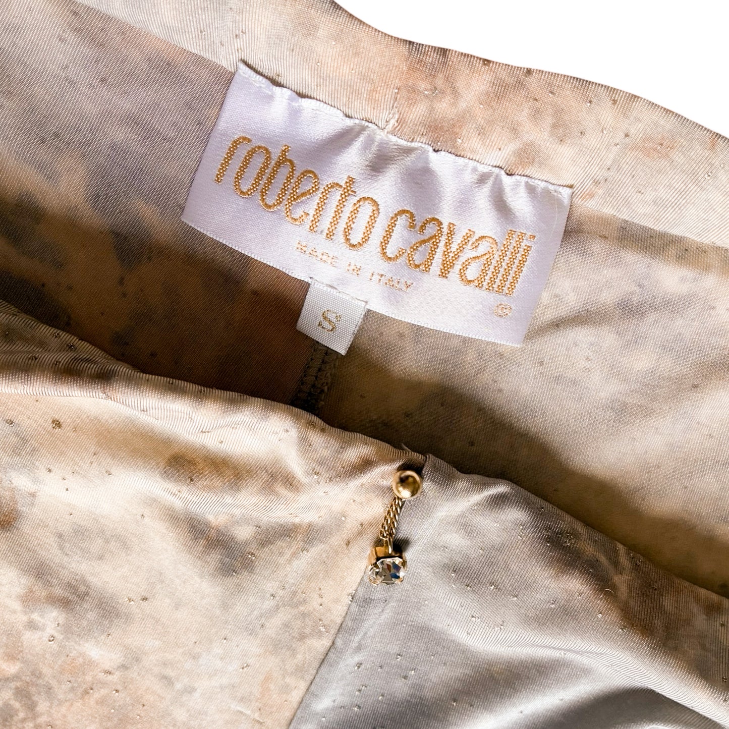 Roberto Cavalli  1999 Foam Flared Pants - runway