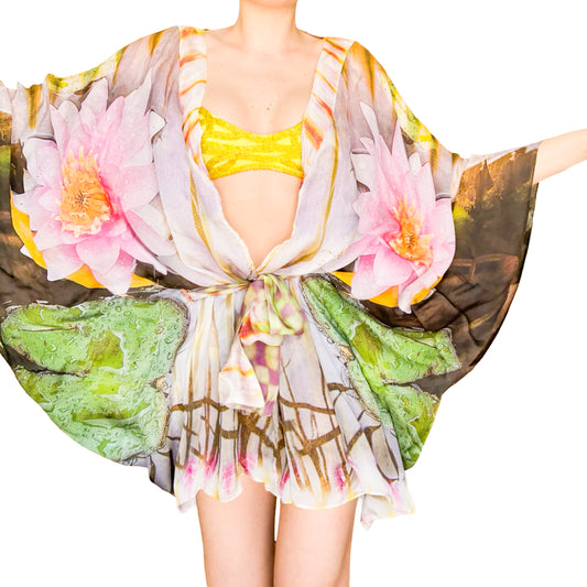 Roberto Cavalli 2009 Silk Caftan – Runway