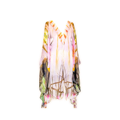 Roberto Cavalli 2009 Silk Caftan – Runway