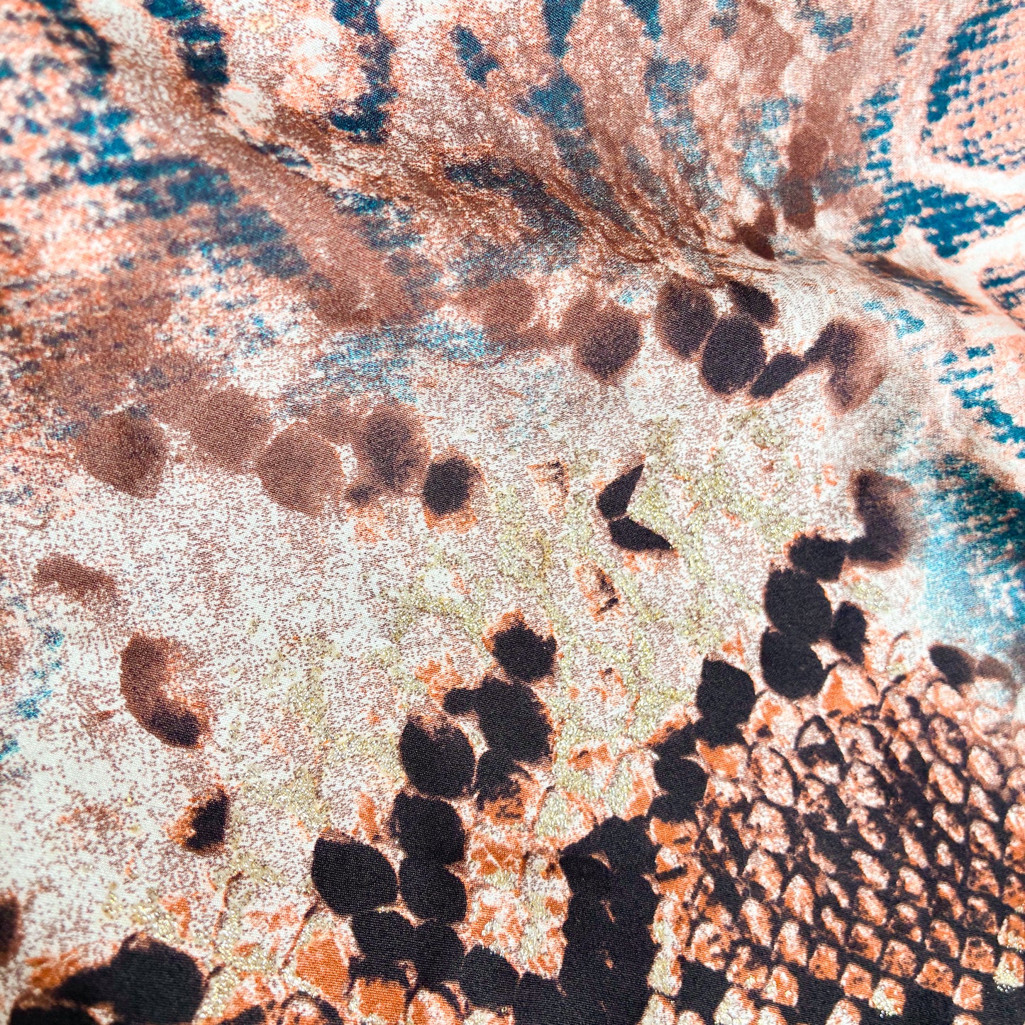 Roberto Cavalli (Just) Y2K silk maxi dress