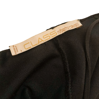 Roberto Cavalli VTG Embroidered Silk Slip