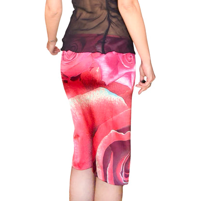 Roberto Cavalli 2000 silk blooming skirt - documented