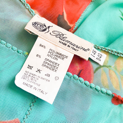 Blumarine 2002 tropical dress - documented