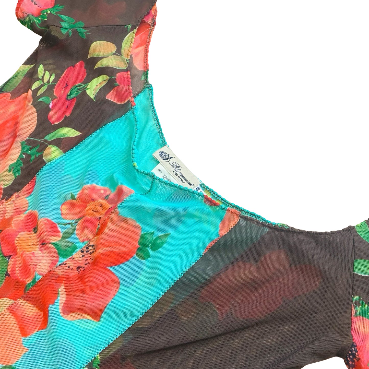 Blumarine 2002 tropical dress - documented