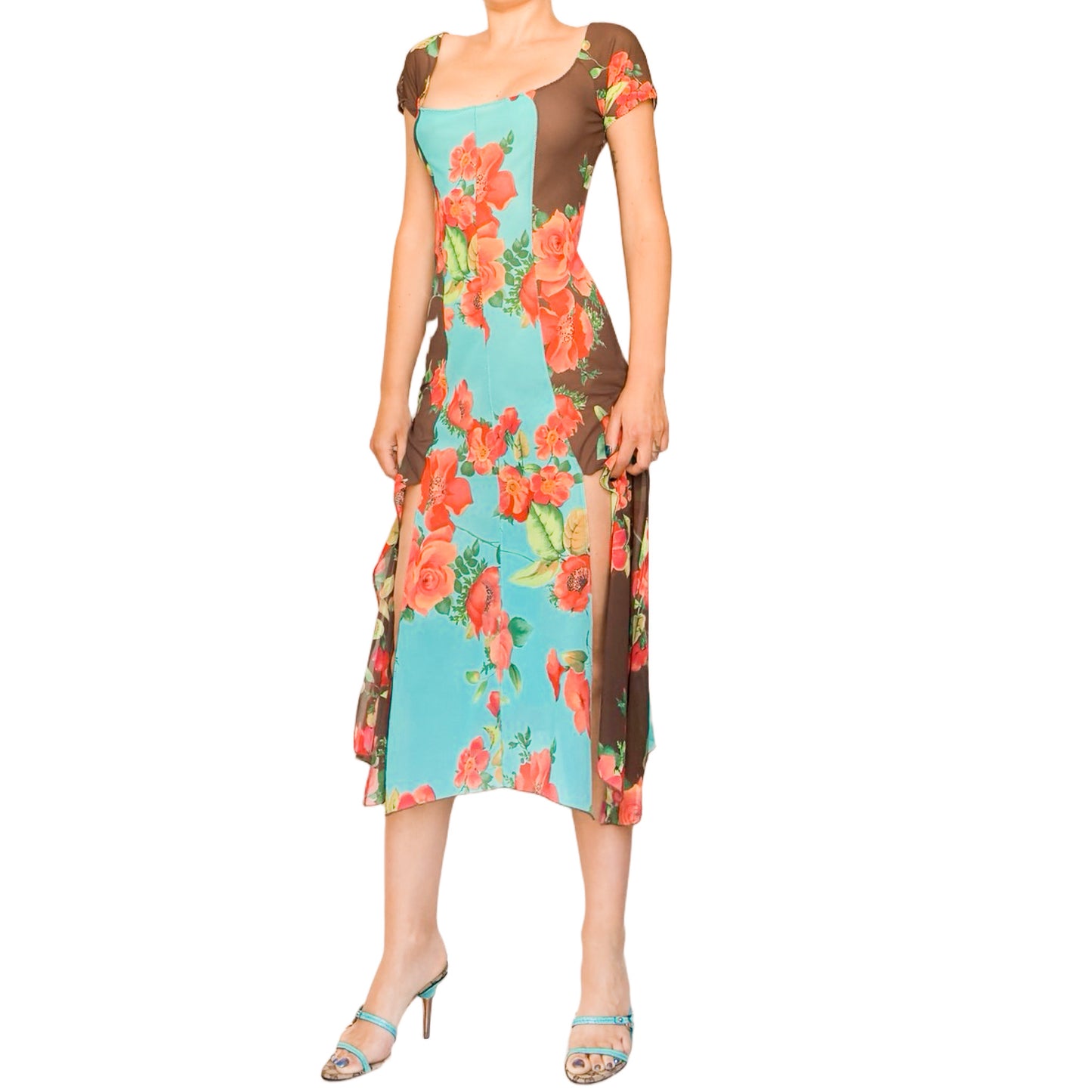 Blumarine 2002 tropical dress - documented