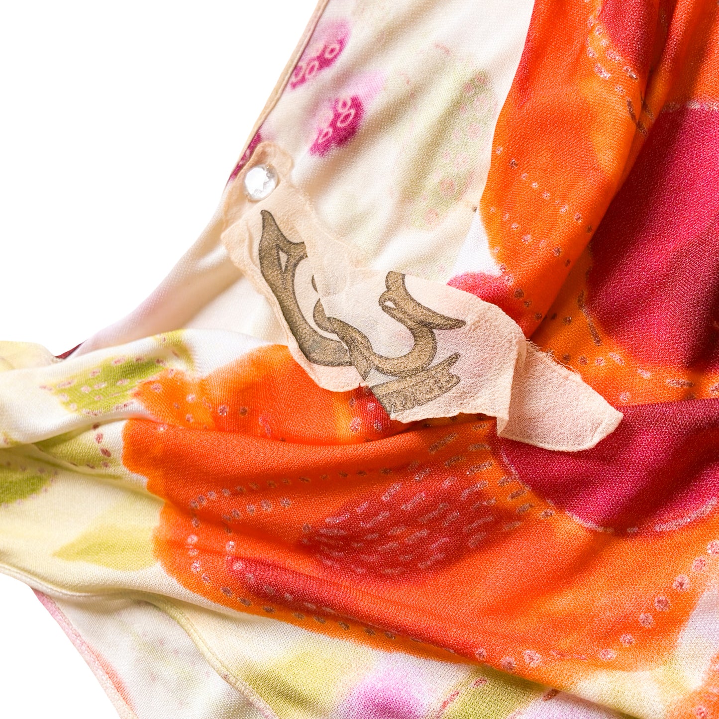 Voyage VTG bodycon floral midi/maxi dress