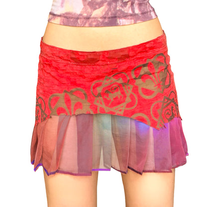 Voyage Fall 2002 Leather Skirt - runway & NTW