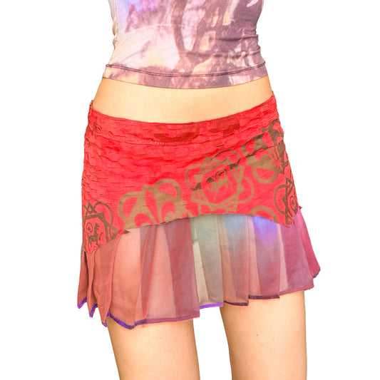 Voyage Fall 2002 Leather Skirt - runway & NTW