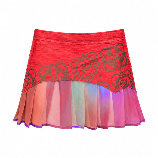 Voyage Fall 2002 Leather Skirt - runway & NTW