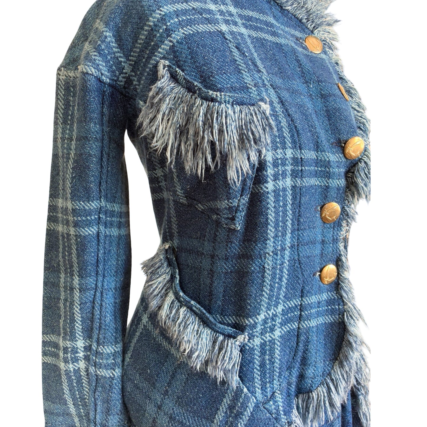 Vivienne Westwood 1998 denim pirate set - runway