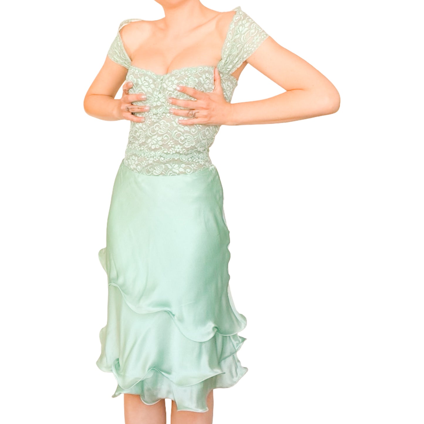 Chantal Thomass 1996 lace bustier - runway
