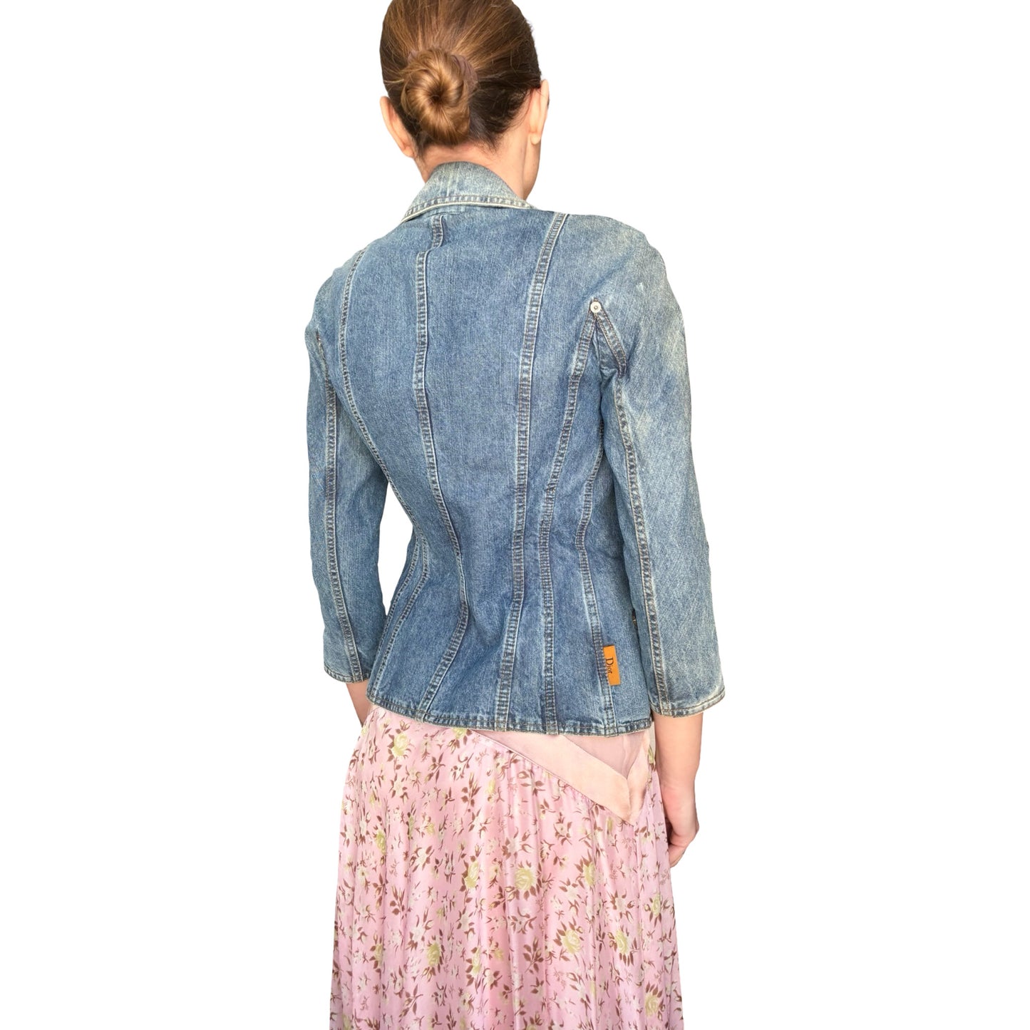 Christian Dior ( by Galliano ) S/S 2005 Denim Bar Jacket - documented
