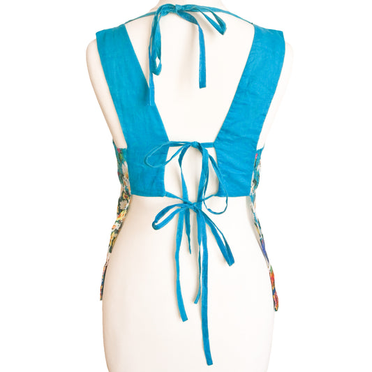 D&G (1999) cotton bare back blouse