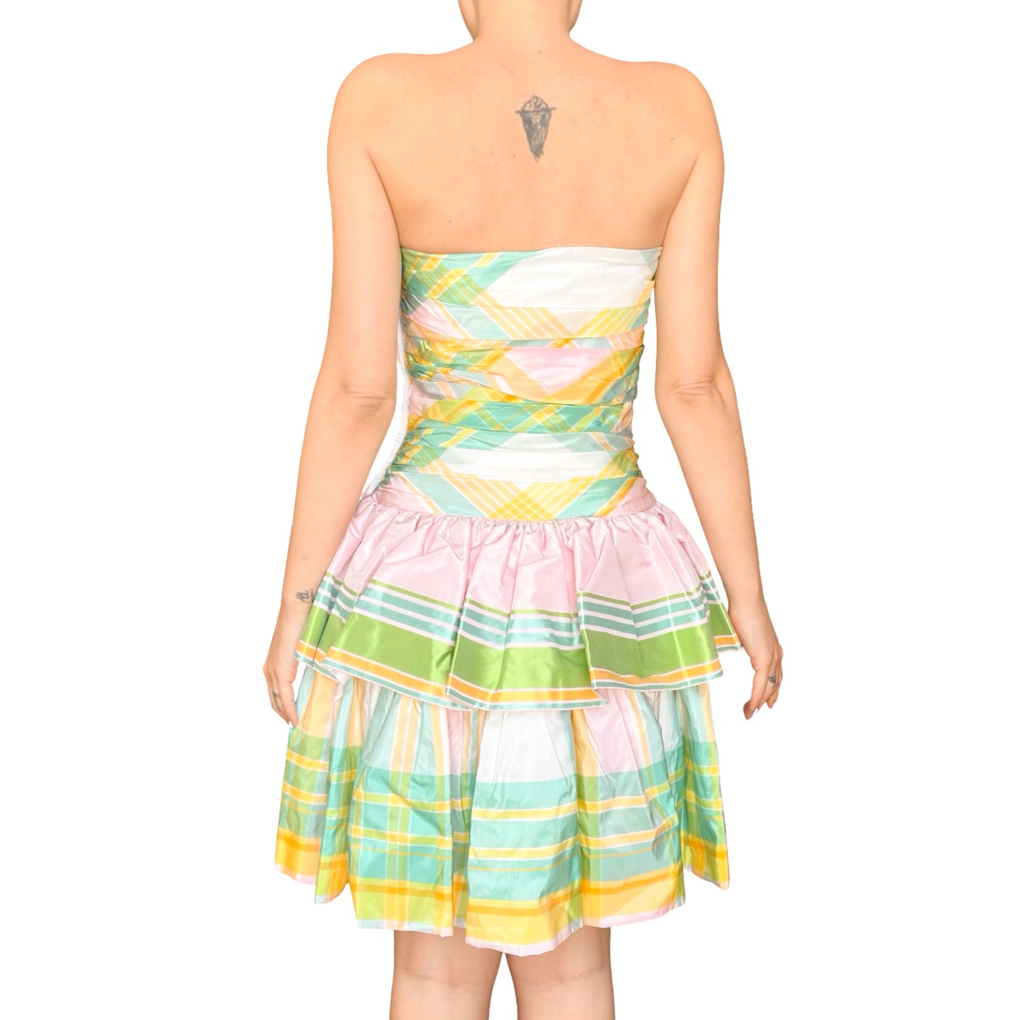 Escada Couture 1993 archival bustier dress - documented