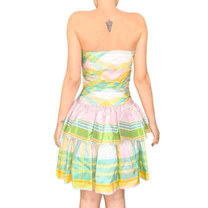 Escada Couture 1993 archival bustier dress - documented