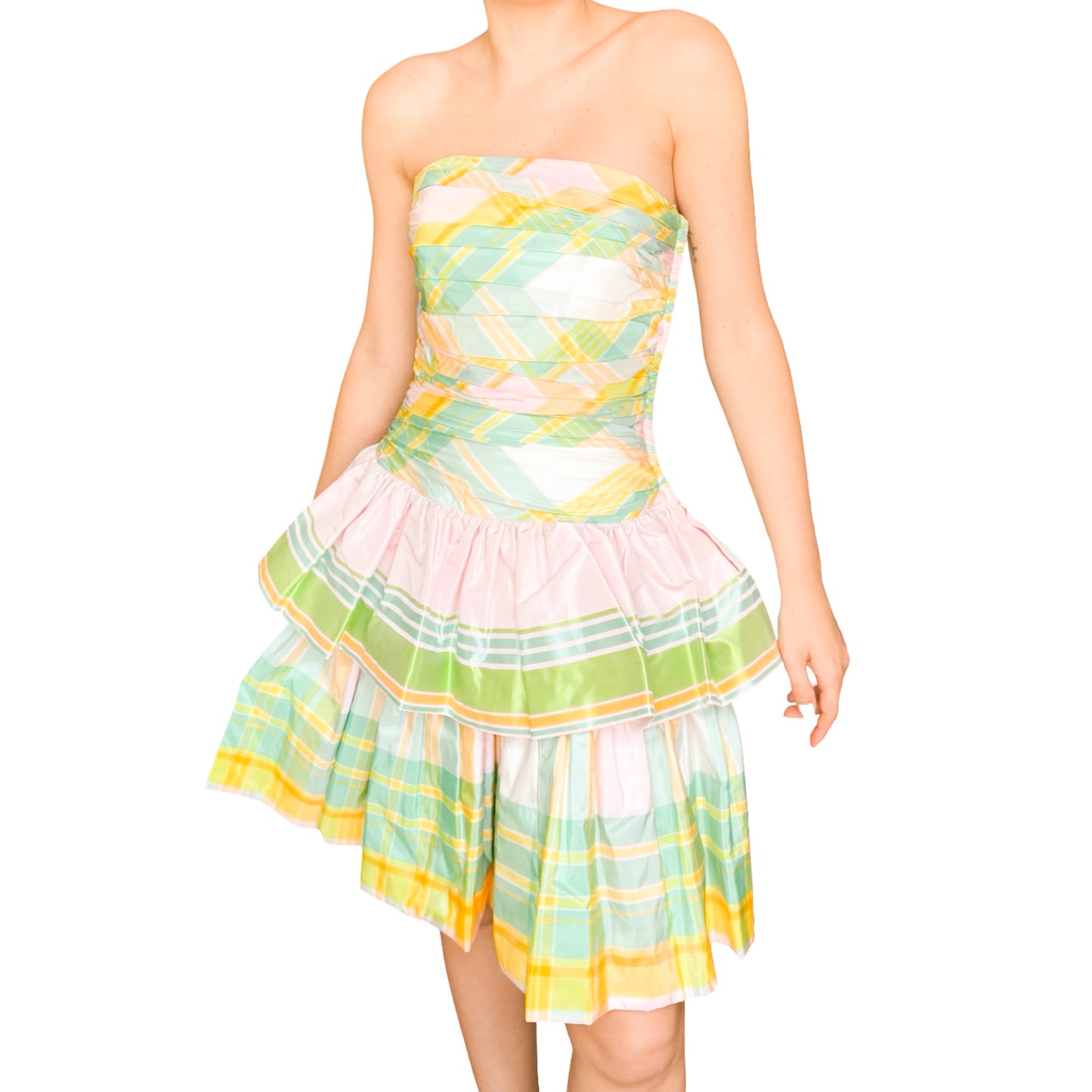 Escada Couture 1993 archival bustier dress - documented