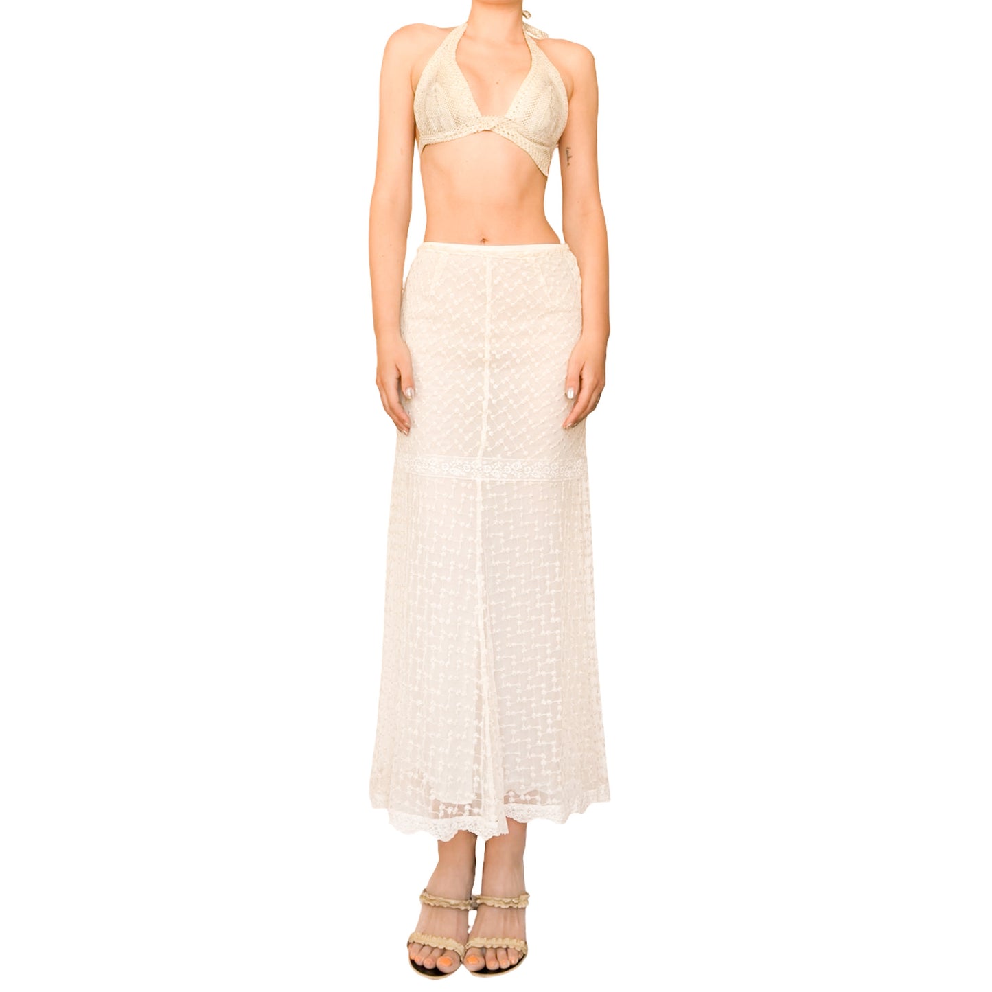 Lolita Lempicka S/S 1994 double skirt - runway