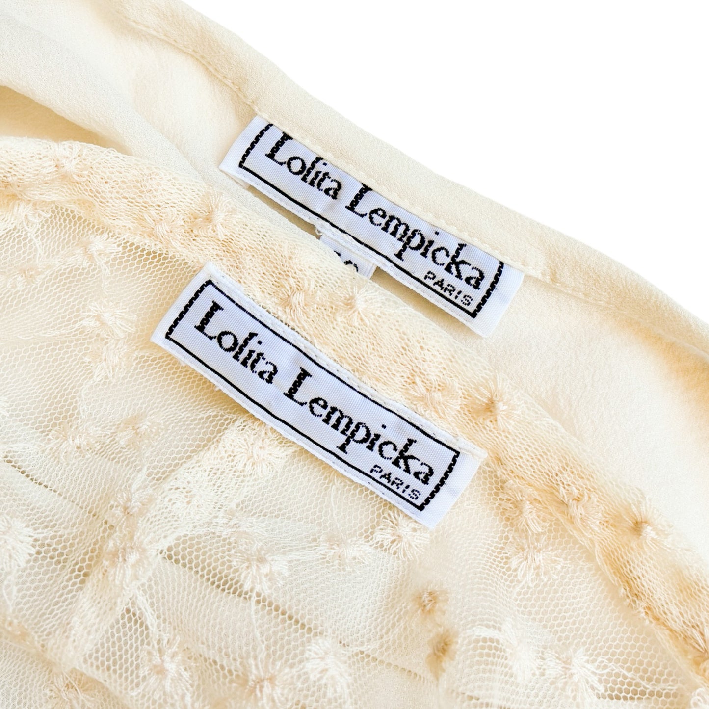 Lolita Lempicka S/S 1994 double skirt - runway