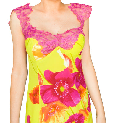 Mariella Burani 2005 silk dress - runway
