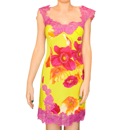 Mariella Burani 2005 silk dress - runway