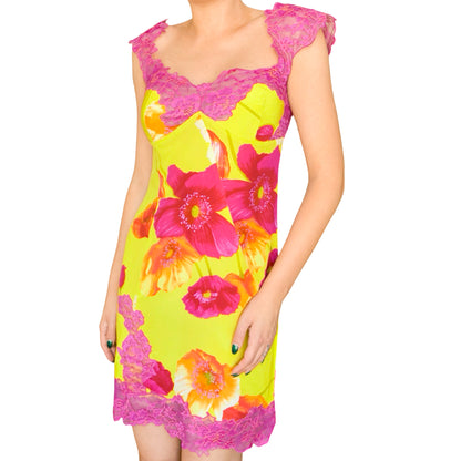 Mariella Burani 2005 silk dress - runway