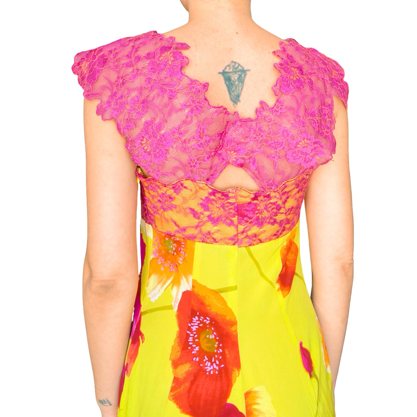 Mariella Burani 2005 silk dress - runway