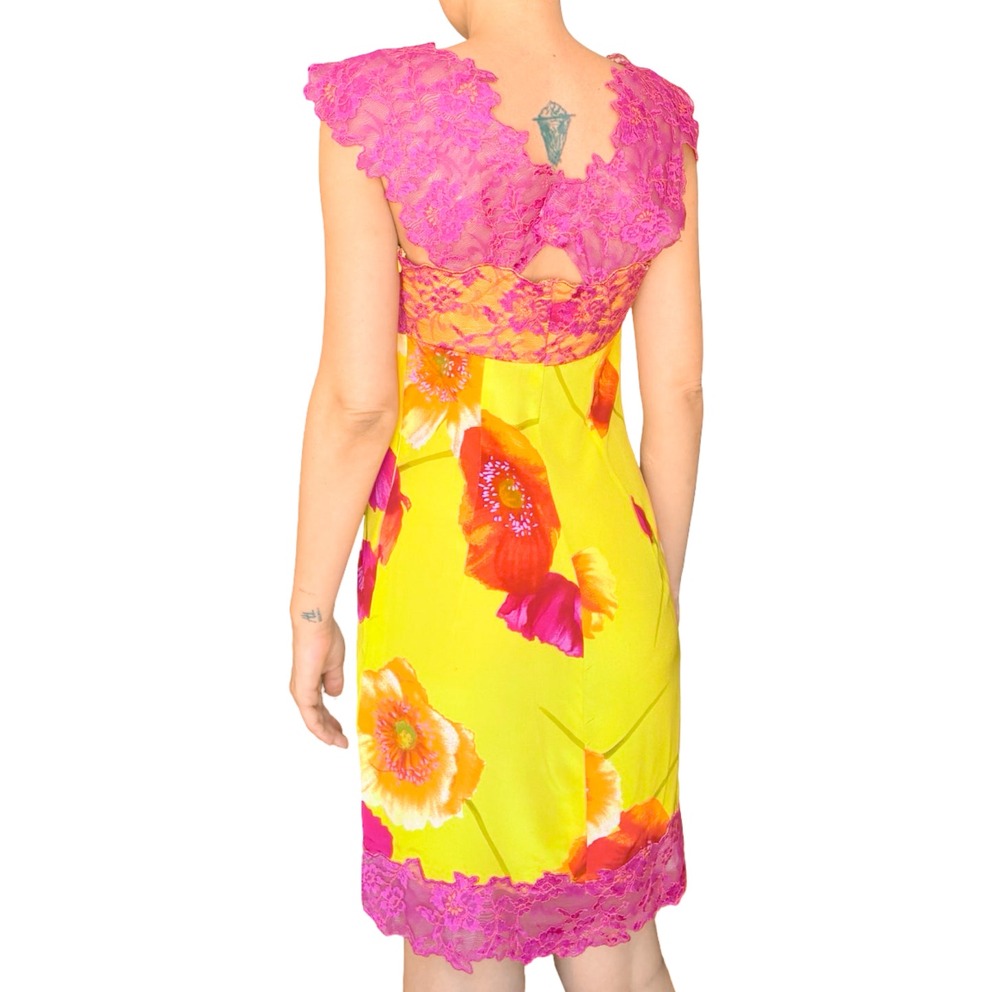 Mariella Burani 2005 silk dress - runway
