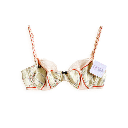 John Galliano 2000s Satin Coquette Bra