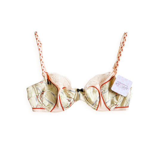 John Galliano 2000s Satin Coquette Bra