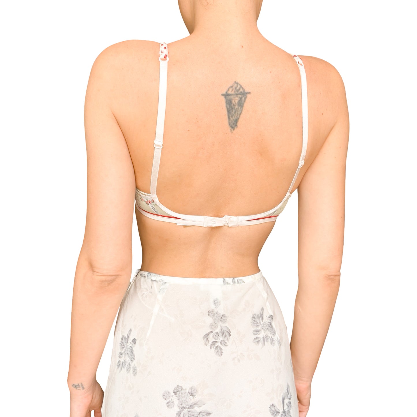 John Galliano 2000s Satin Coquette Bra