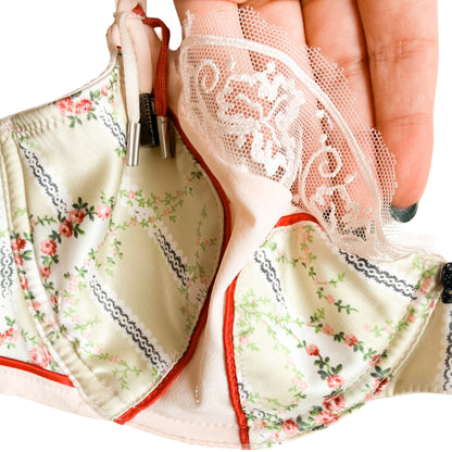 John Galliano 2000s Satin Coquette Bra