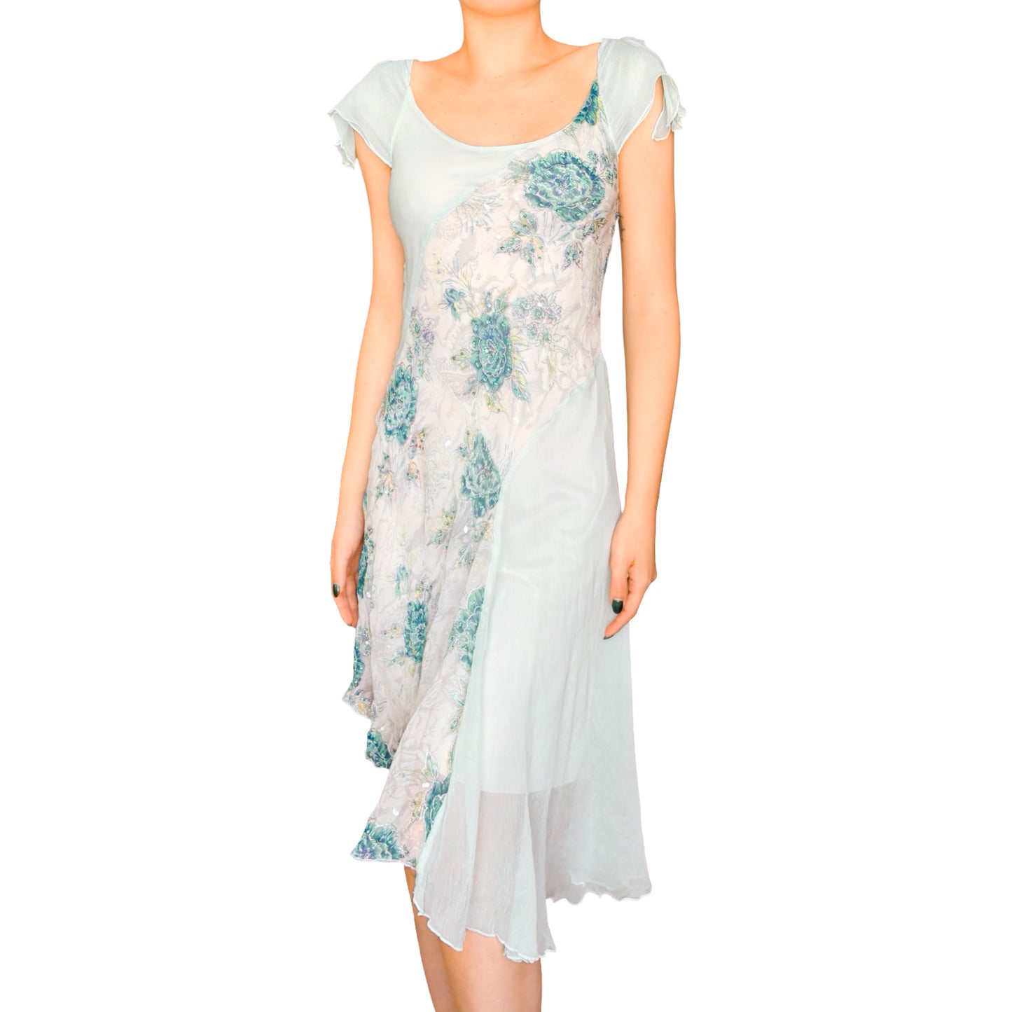 Italian Designer 2000's fairy silk dress