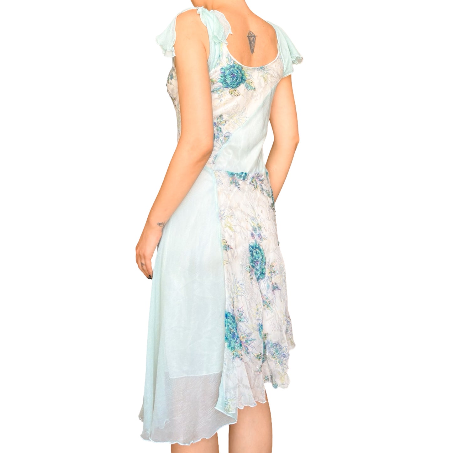 Italian Designer 2000's fairy silk dress