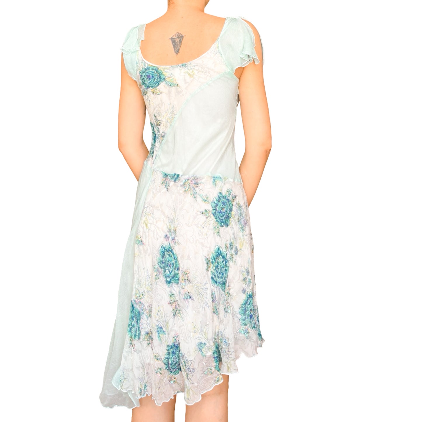Italian Designer 2000's fairy silk dress