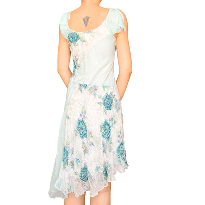 Italian Designer 2000's fairy silk dress