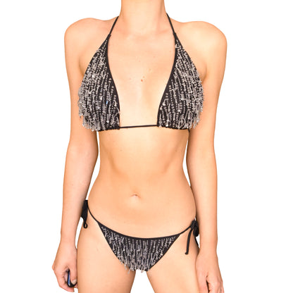 Roberto Cavalli 2000's embellished bikini - dead stock