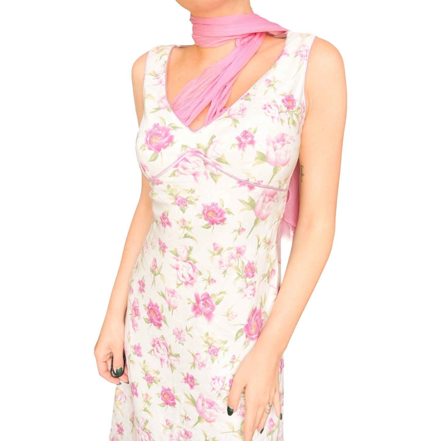 Luisa Spagnoli 90's versatile floral dress