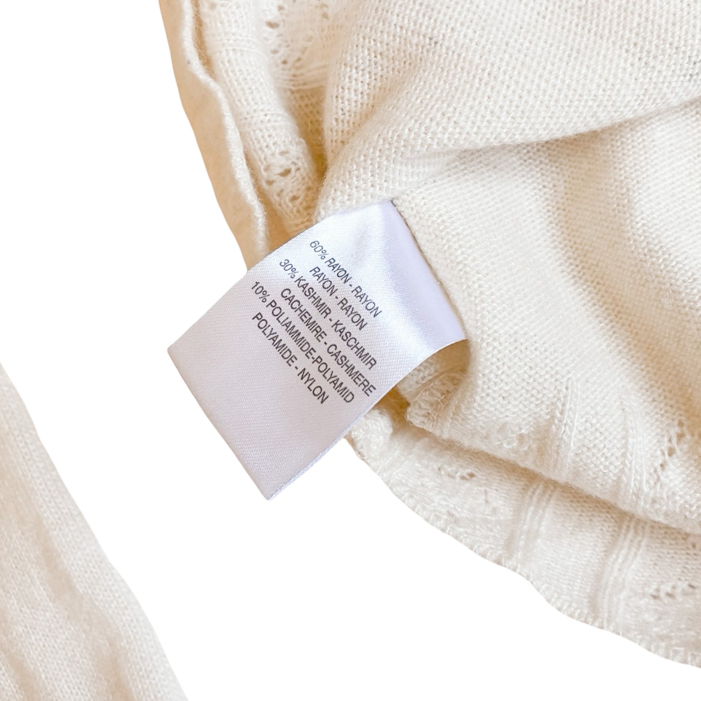 Blumarine 2005 mink & cashmere cardigan - runway