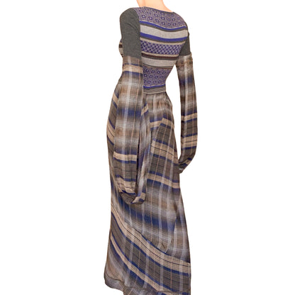 Antonio Marras 2015 trompe l'oeil maxi dress - documented