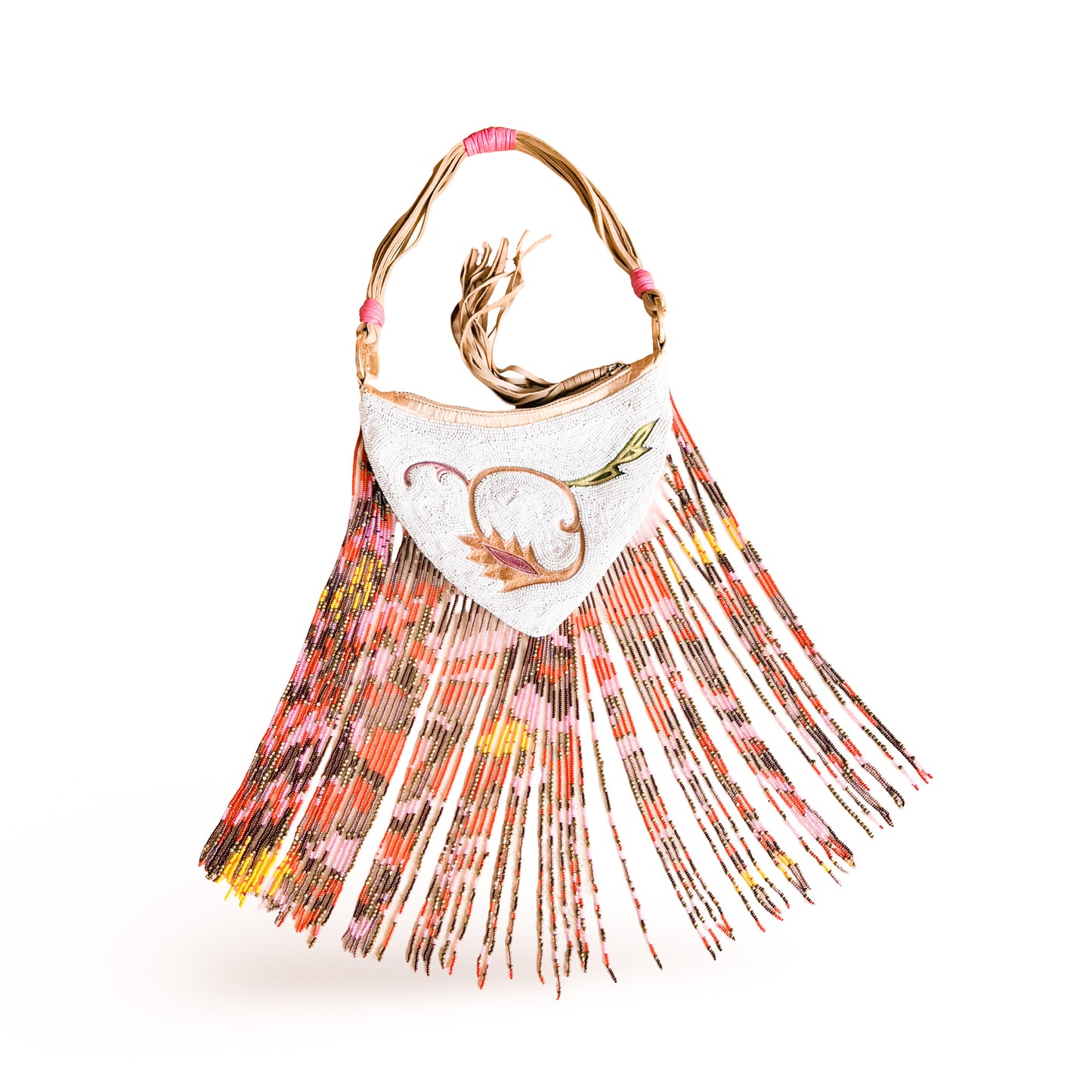 Cesare Paciotti 2007 beaded fringe bag
