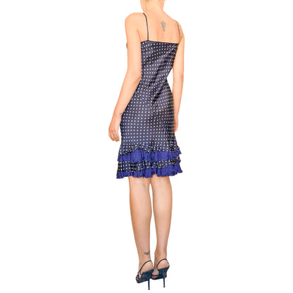 Comme des Garçons VTG Polka Dot Satin Slip Dress
