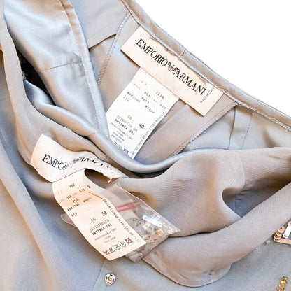 Emporio Armani 2001 silk set - runway