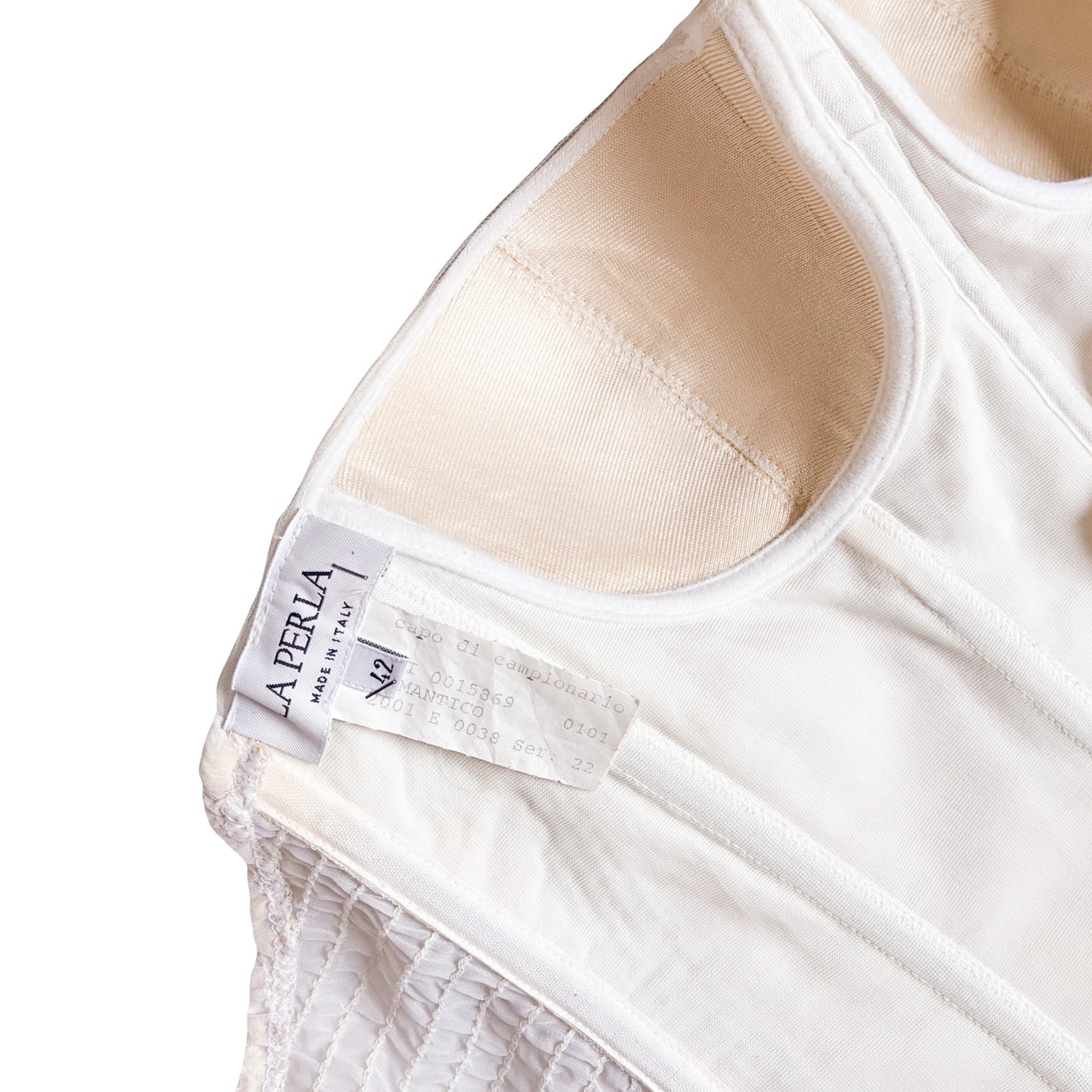 La Perla 2001 knit sequined bustier