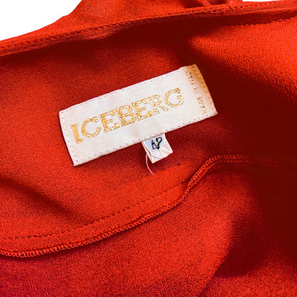 Iceberg 1992 iconic "Tomato no Tablets" beaded dress