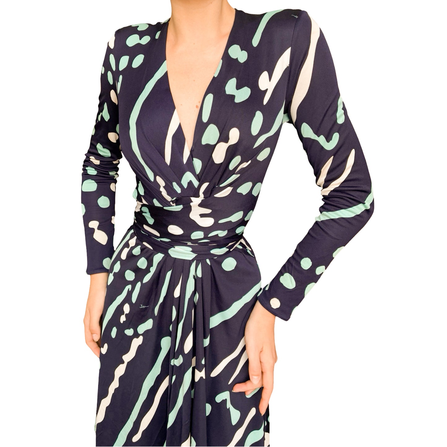 Issa 2010 silk wrapped dress - documented
