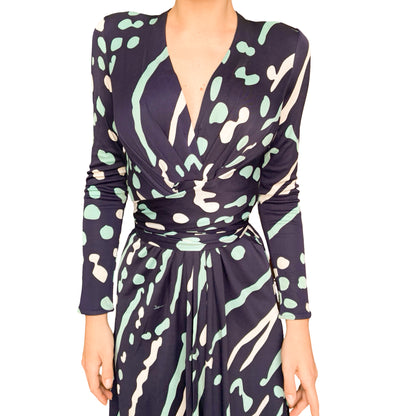 Issa 2010 silk wrapped dress - documented