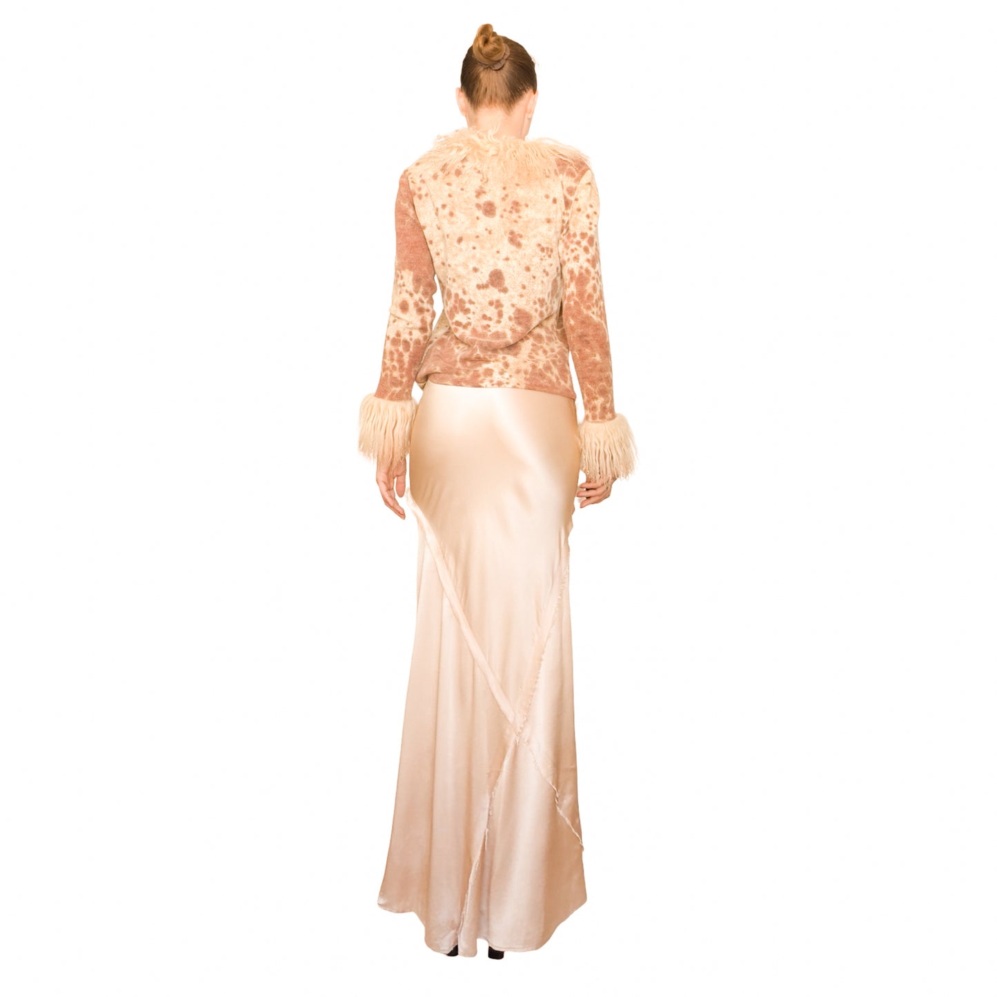 Roberto Cavalli FW 2001 mermaid silk skirt - documented