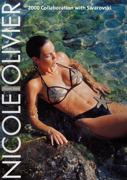 Nicole Olivier S/S 2000 Swarovski Starfish Bikini - documented