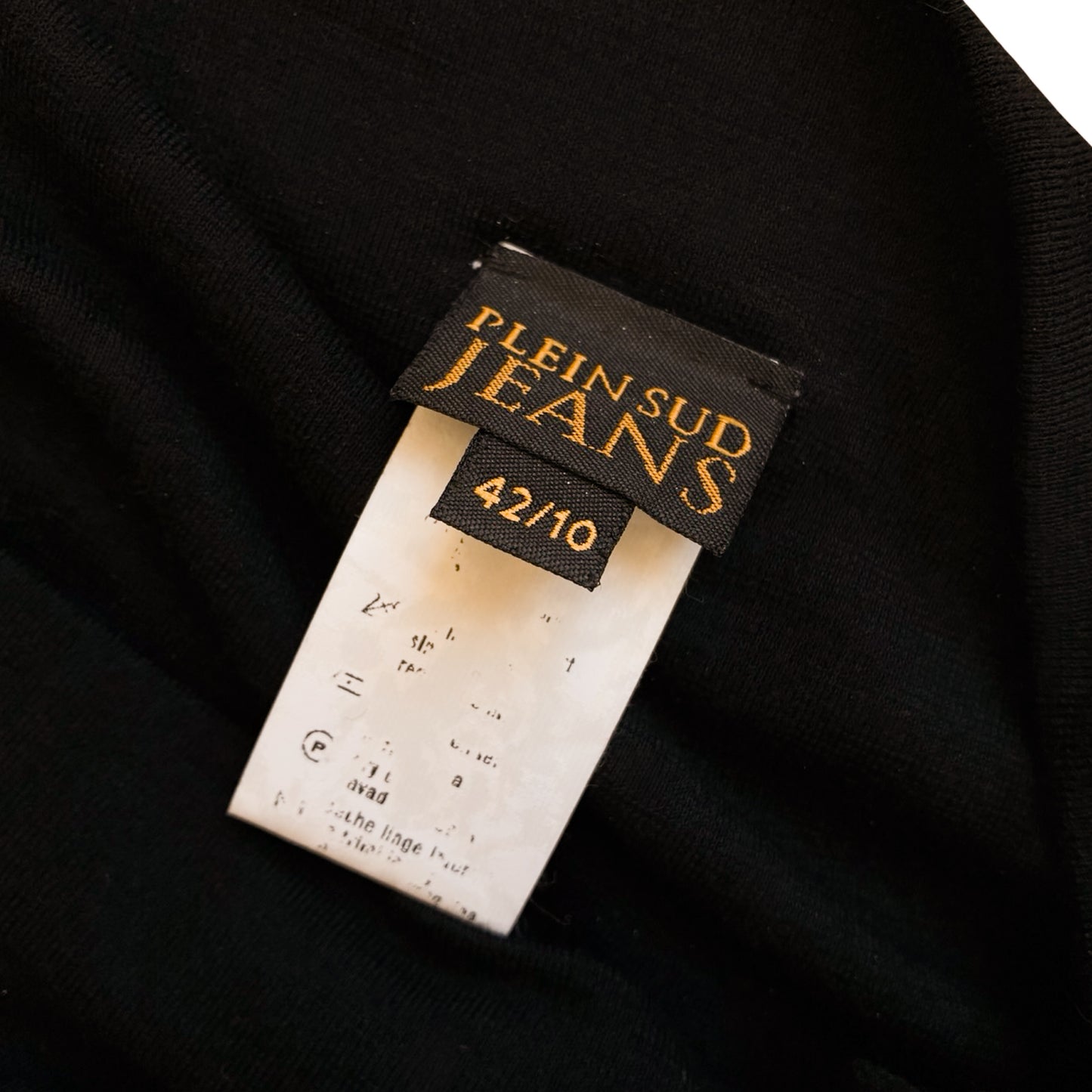 Plein Sud 2003 hooked-up wool skirt - documented