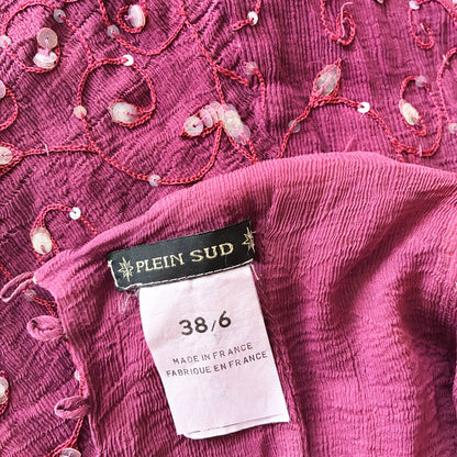 Plein sud 1995 silk micro dress - documented